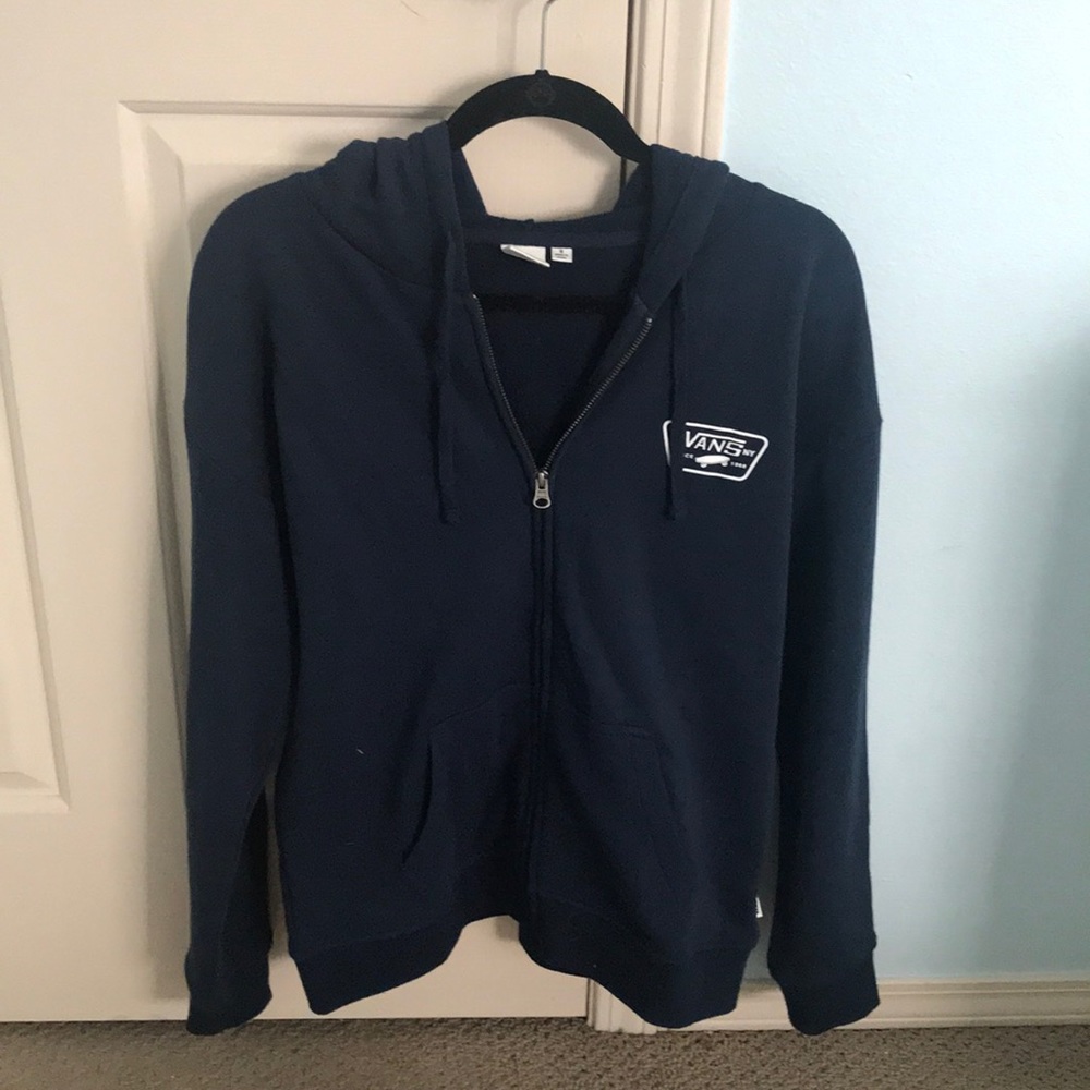 NEW VANS NAVY HOODIE
